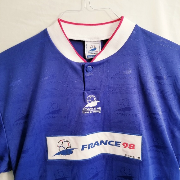 France 1998 World Cup polo jersey. Imported, XL. - Picture 4 of 8